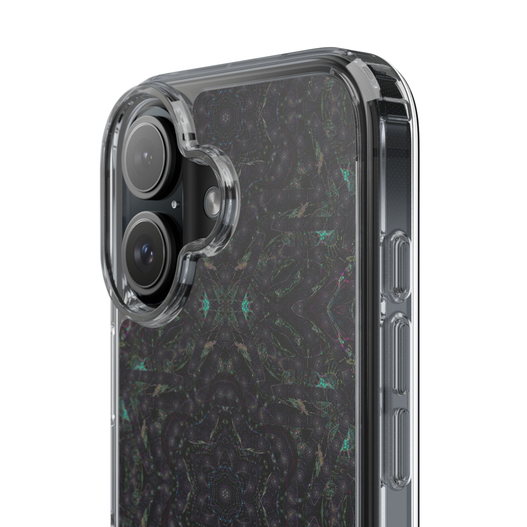 iPhone 16 Clear Case – P5 Kaleidoscopic No.31