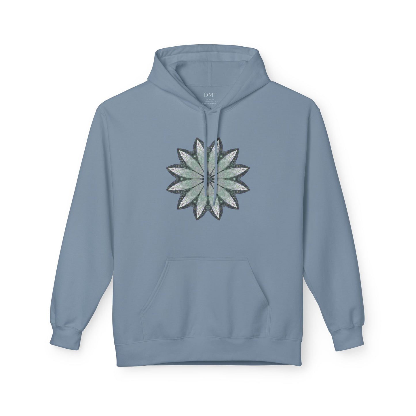 Unisex Midweight Softstyle Fleece Hoodie - Love Light Mandalas No.22