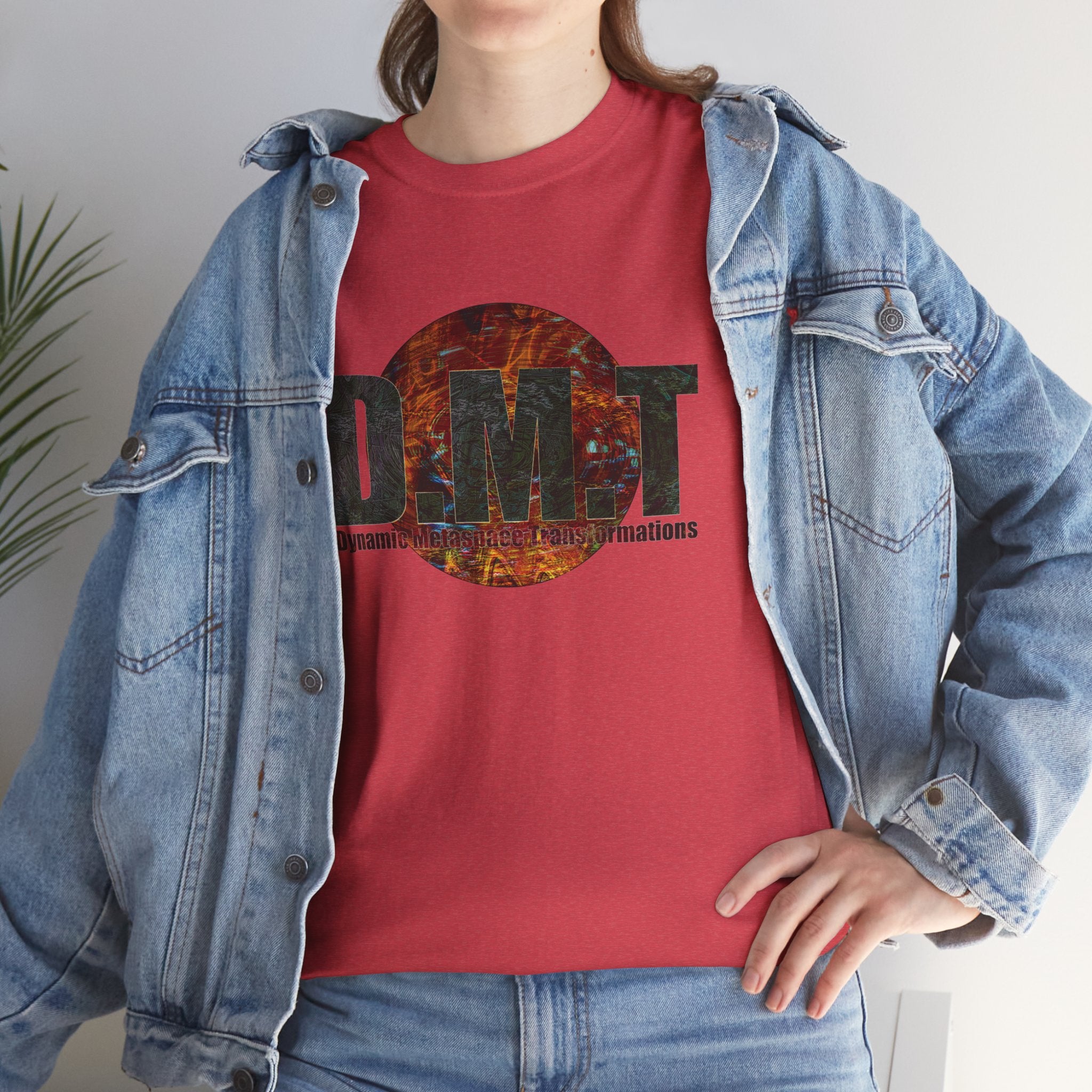 Unisex Heavy Cotton Tee - DMT Dynamic No.1