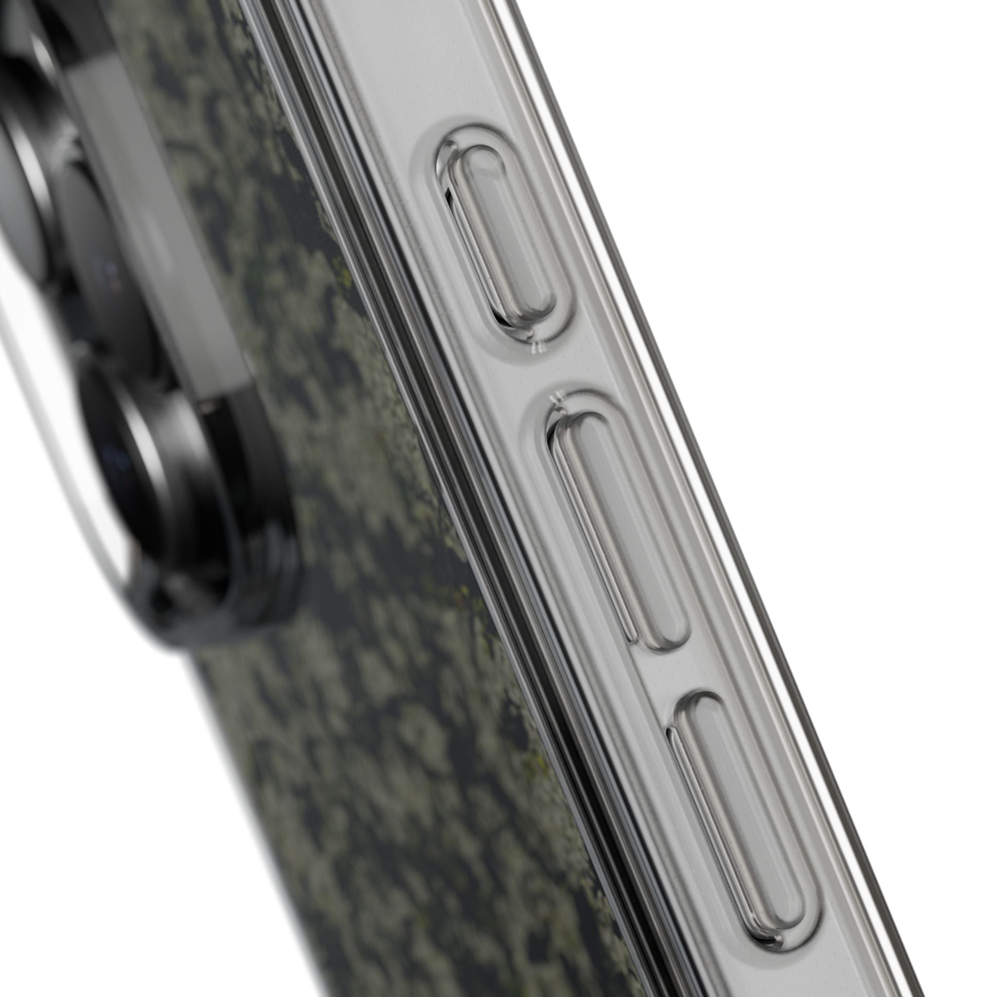 iPhone 16 Clear Case – Hidden Weave Series V3 No.25