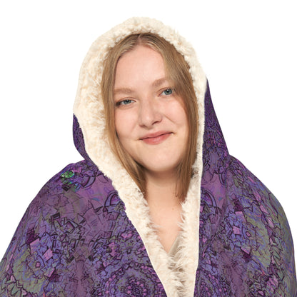Snuggle Blanket - Love Light Fractals No.13