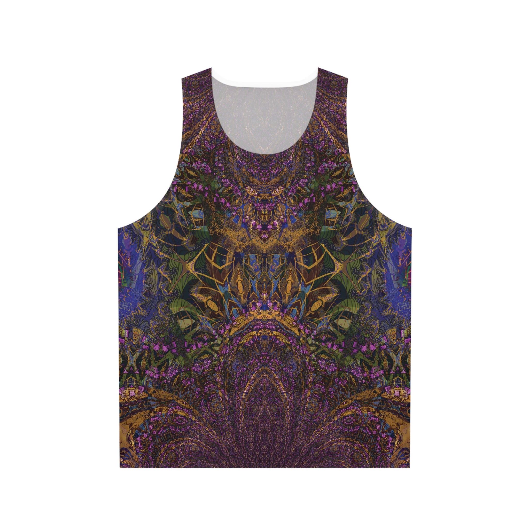 Unisex Tank Top - Love Light Fractals No.10