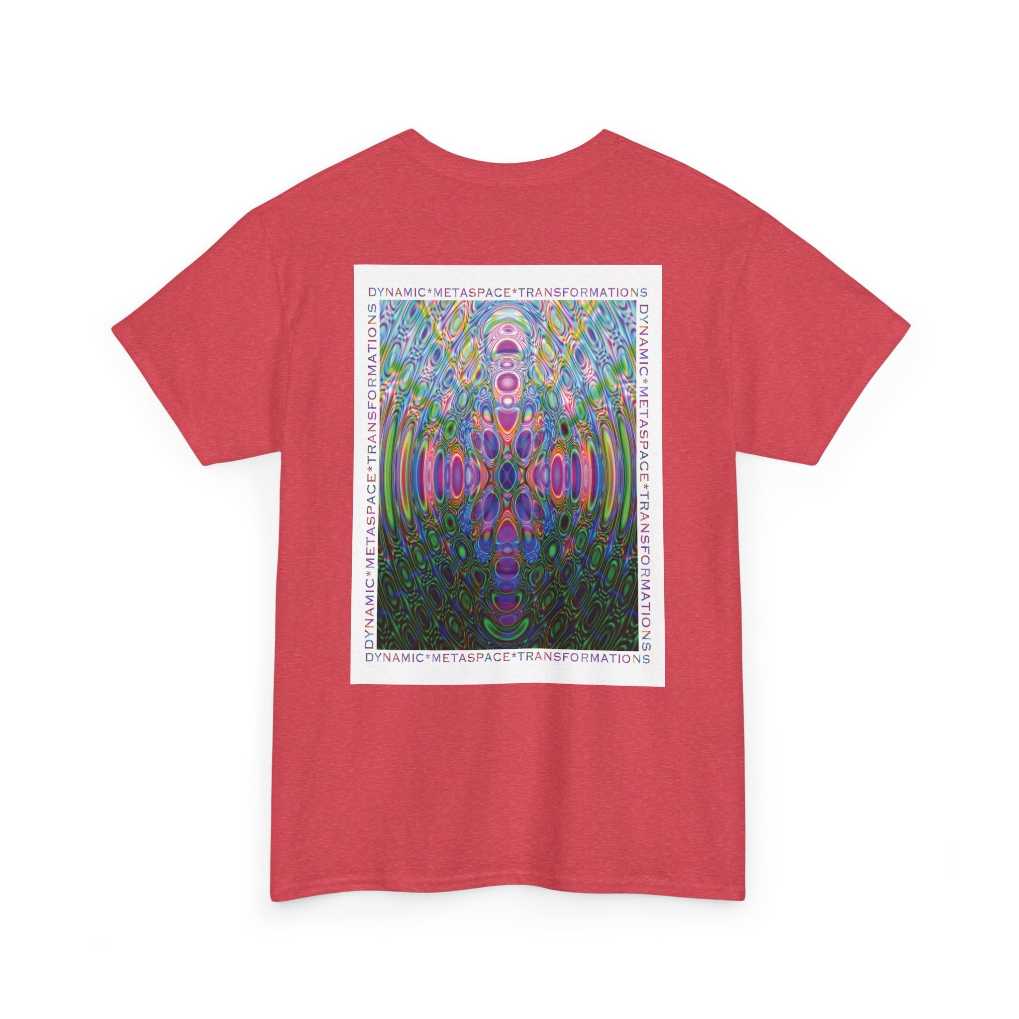 Unisex Heavy Cotton Tee (Back) - DMT Seer No.2