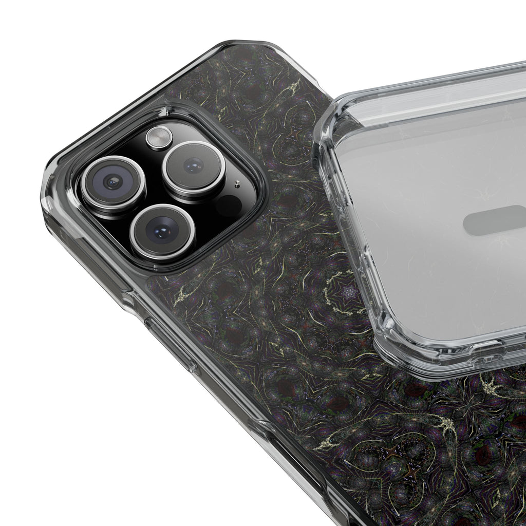iPhone 16 Magnetic Clear Impact Case - P5 Kaleidoscopic No.18