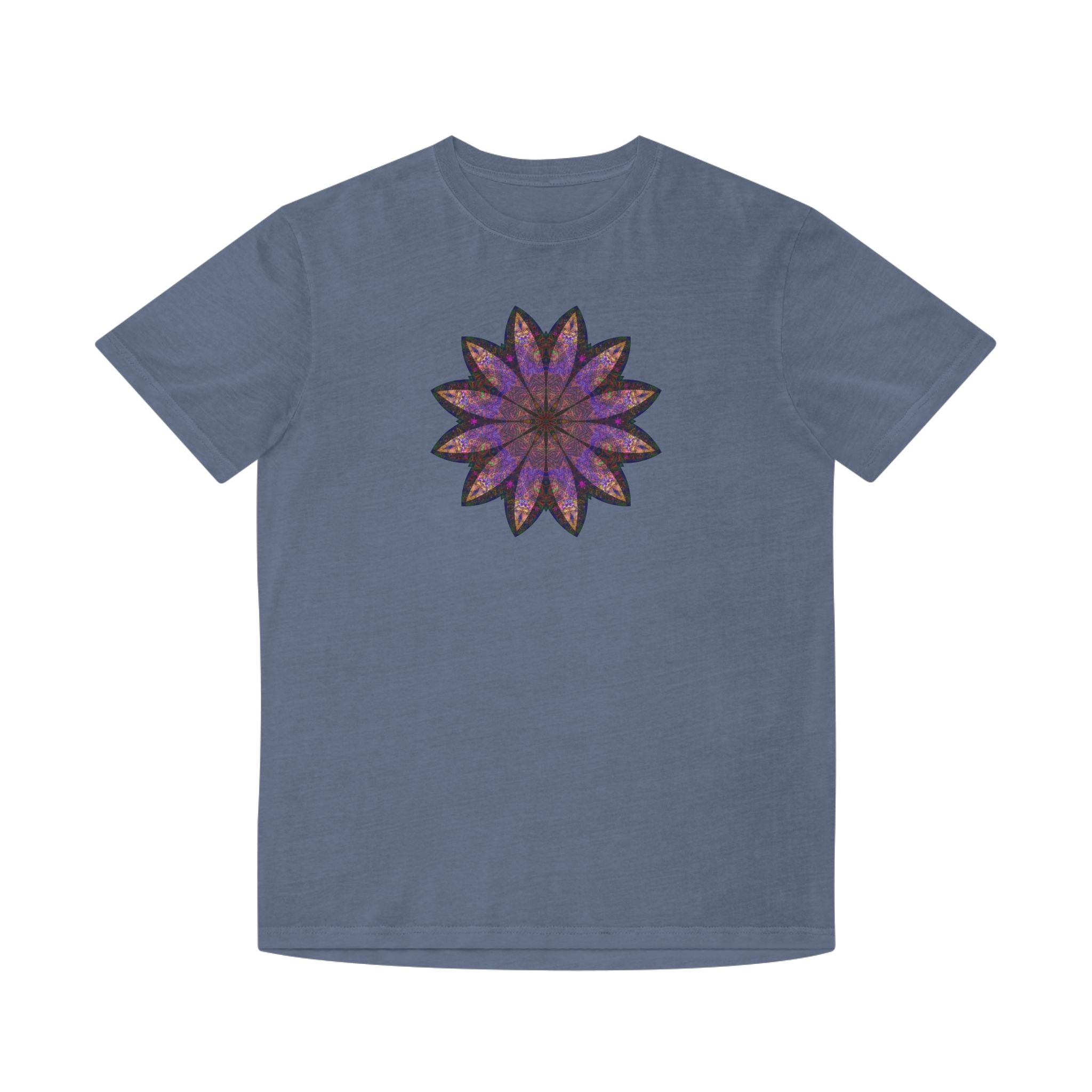 Unisex Faded Shirt - Love Light Mandalas No.23