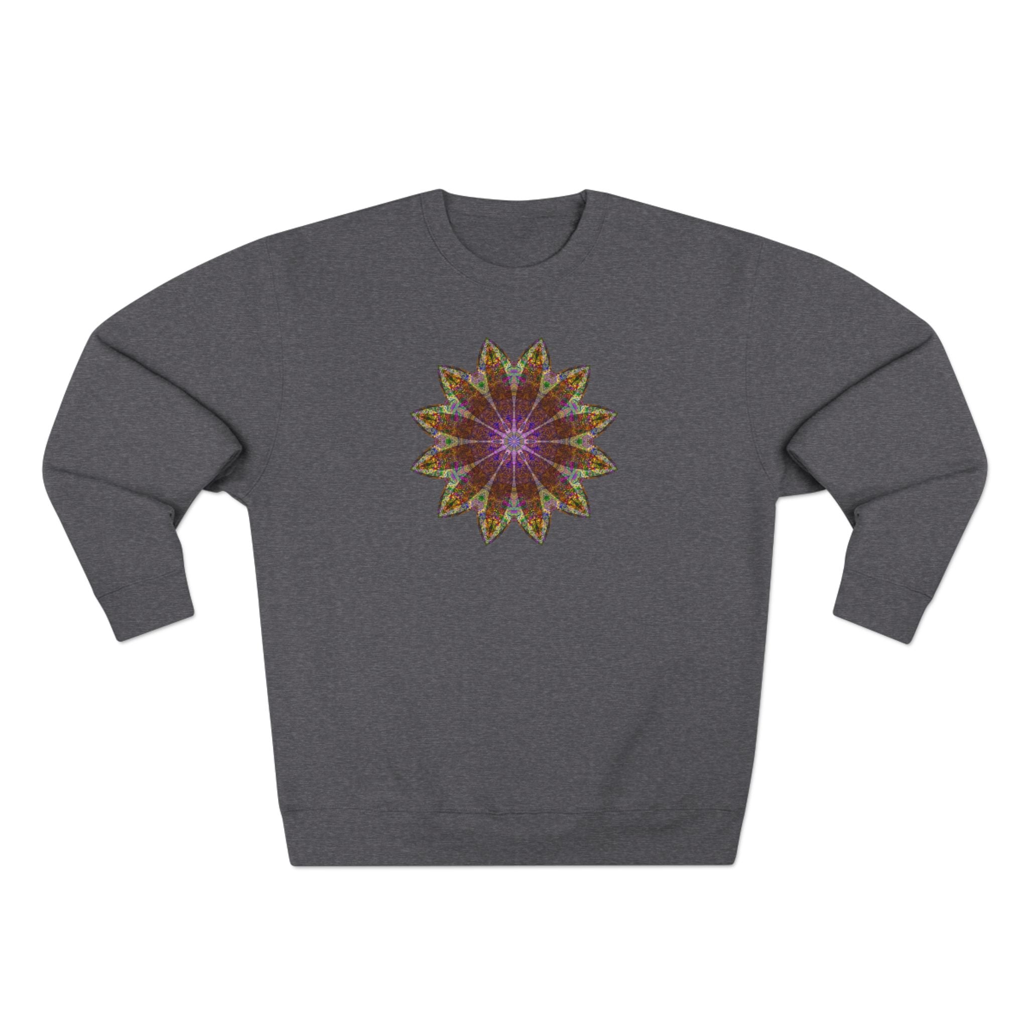 Unisex Crewneck Sweatshirt - Love Light Mandalas No.13