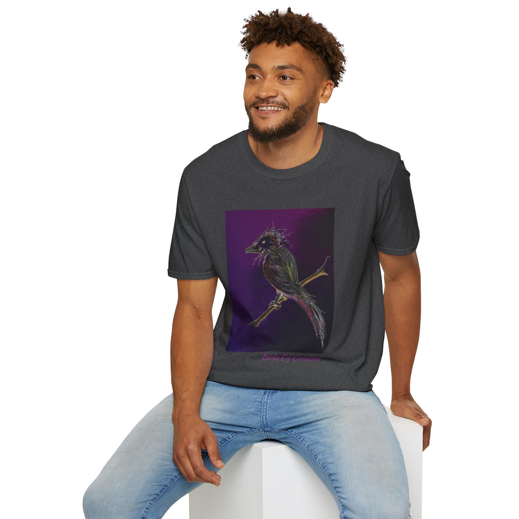Unisex Softstyle T-Shirt - Birds Of Creation No.1