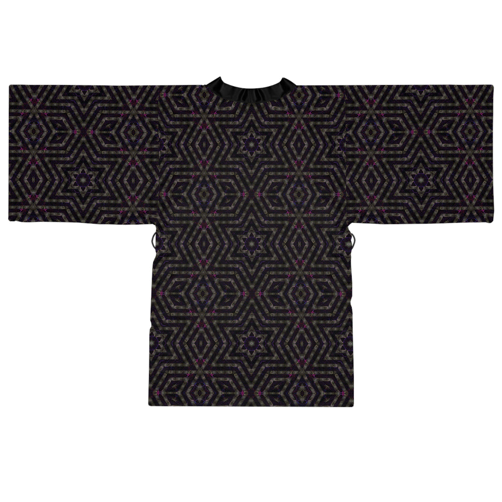 Long Sleeve Kimono Robe - P5 Kaleidoscopic No.14