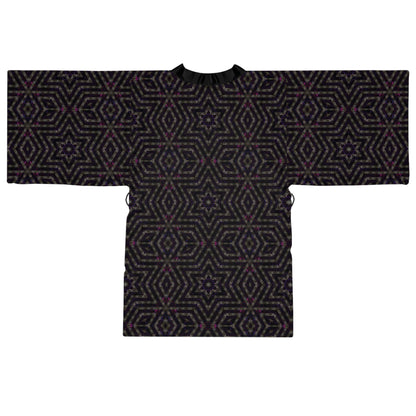 Long Sleeve Kimono Robe - P5 Kaleidoscopic No.14