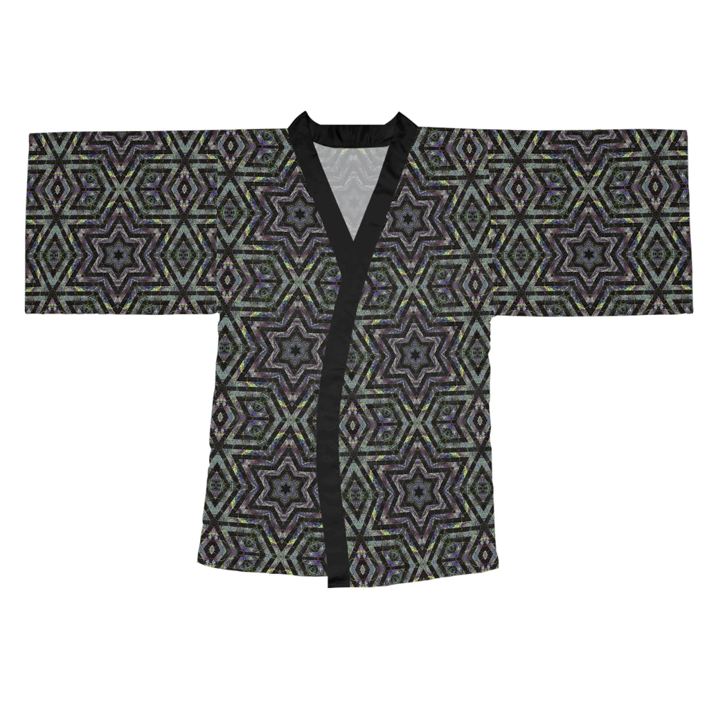 Long Sleeve Kimono Robe - P5 Kaleidoscopic No.5