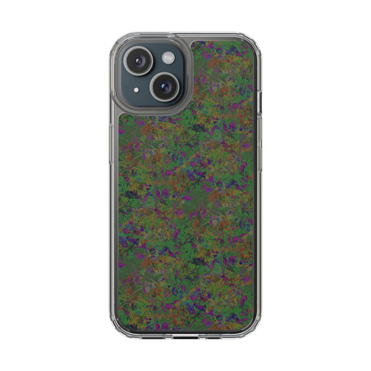 iPhone 15 Clear Case – Hidden Weave Series V3 No.24