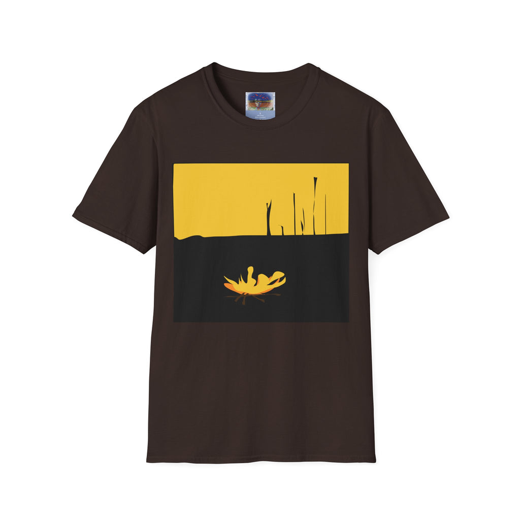 Unisex Softstyle T-Shirt - The Traveller Series (Fire)