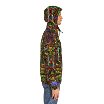 Men's Full-Zip Hoodie - Mandala Series No.5