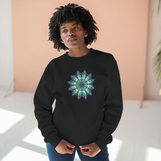 Unisex Crewneck Sweatshirt - Love Light Mandalas No.20