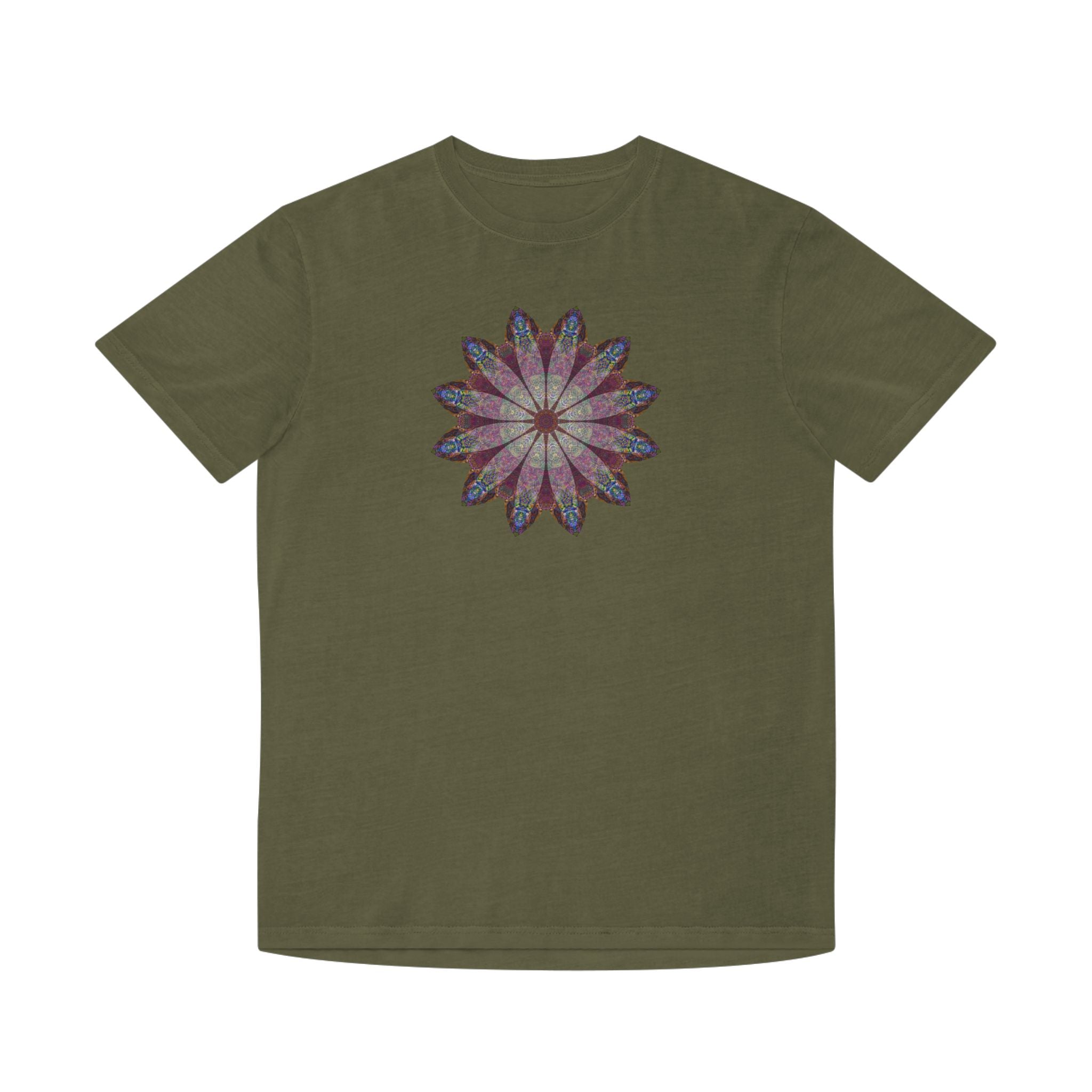 Unisex Faded Shirt - Love Light Mandalas No.9