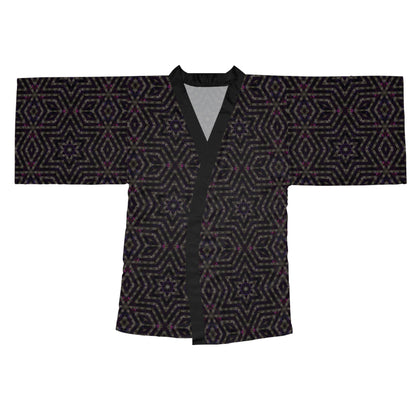 Long Sleeve Kimono Robe - P5 Kaleidoscopic No.14