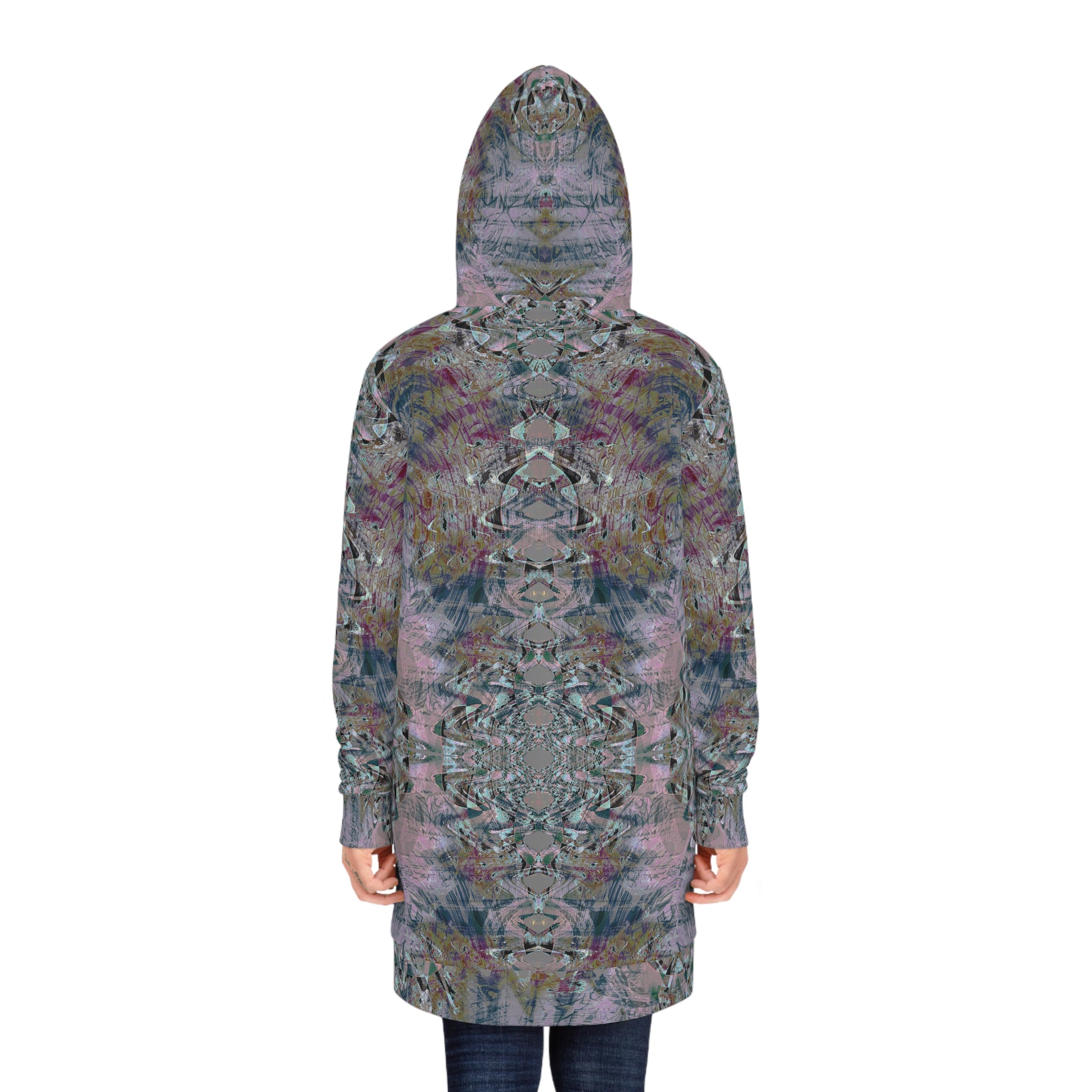 Women's Hoodie Dress - Love Light Fractals No.5