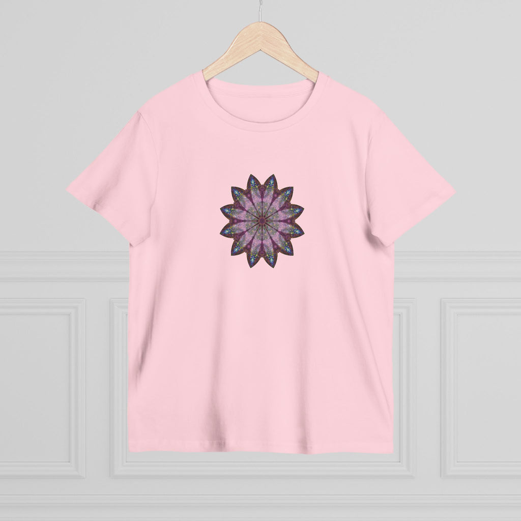 Women’s Maple Tee - Love Light Mandalas No.19