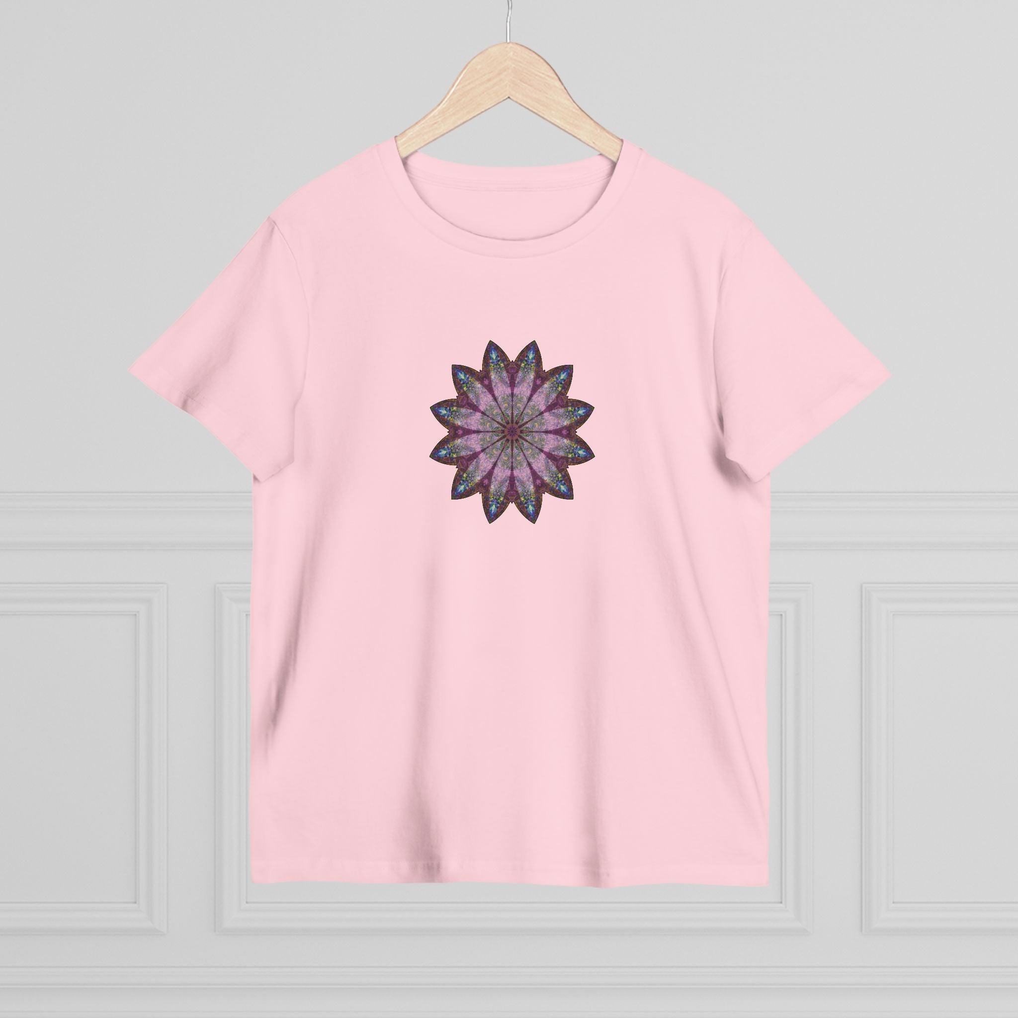 Women’s Maple Tee - Love Light Mandalas No.19