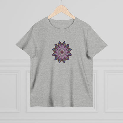 Women’s Maple Tee - Love Light Mandalas No.17
