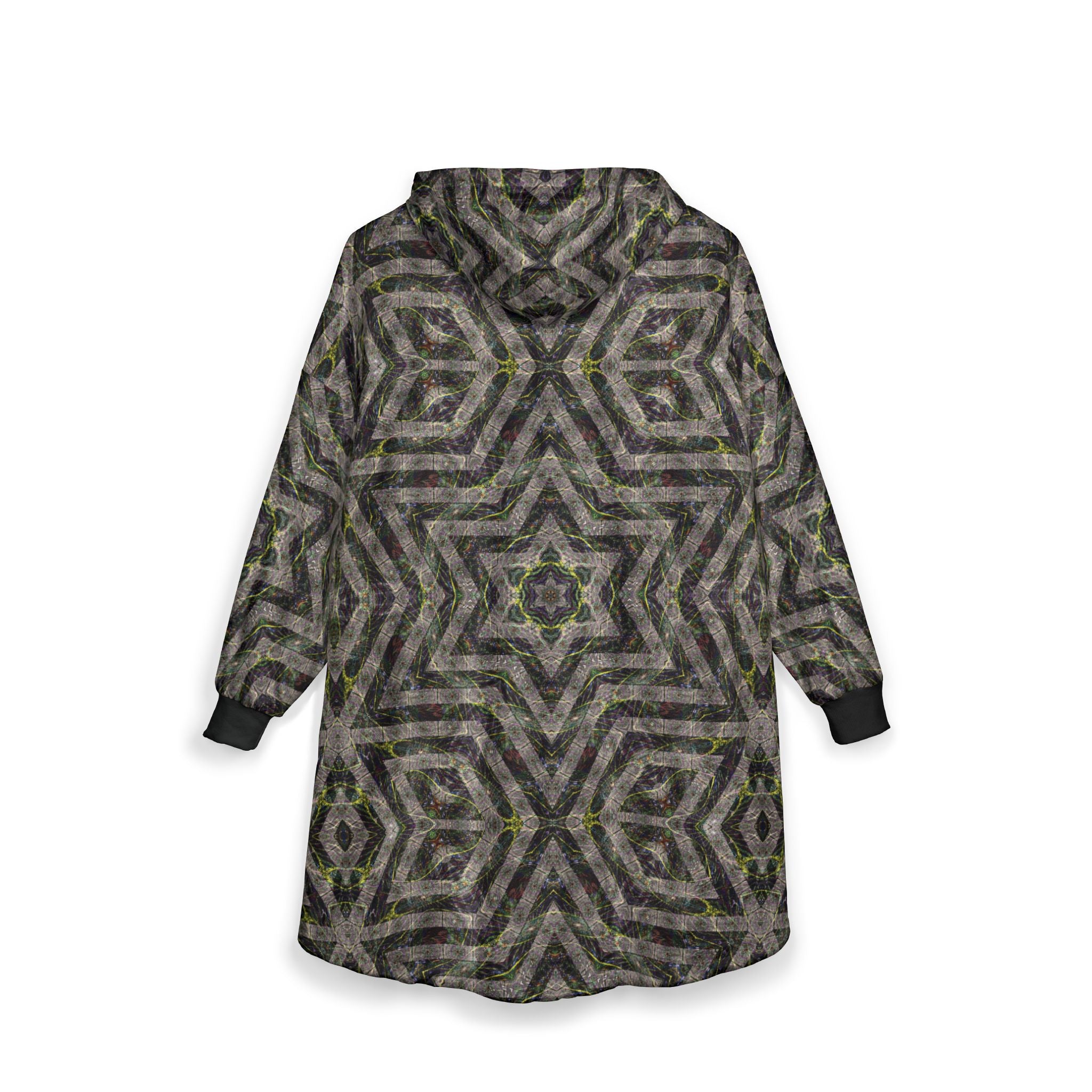 Unisex Hooded Blanket - P5 Kaleidoscopic No. 7