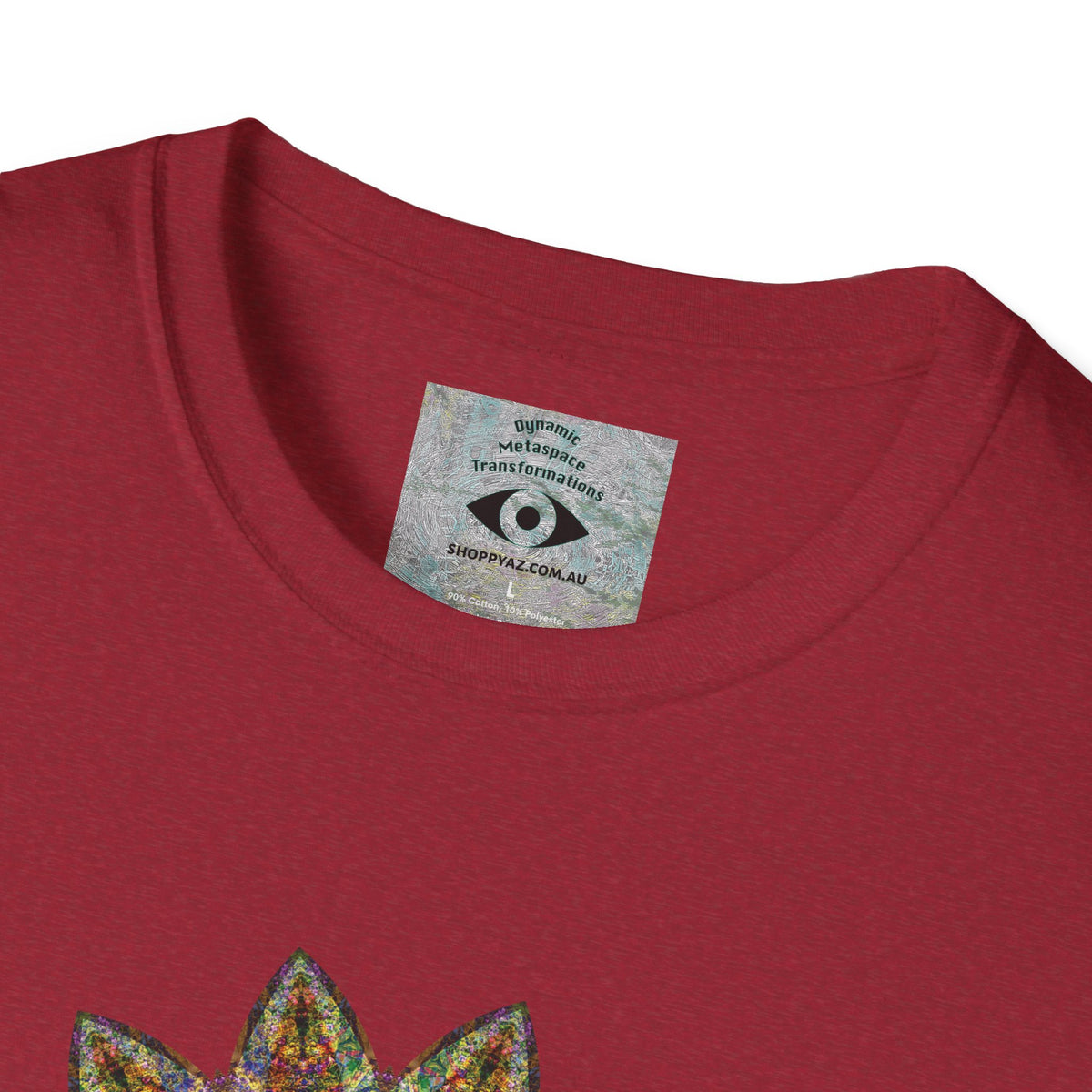 Unisex Softstyle T-Shirt - Love Light Mandalas No.13