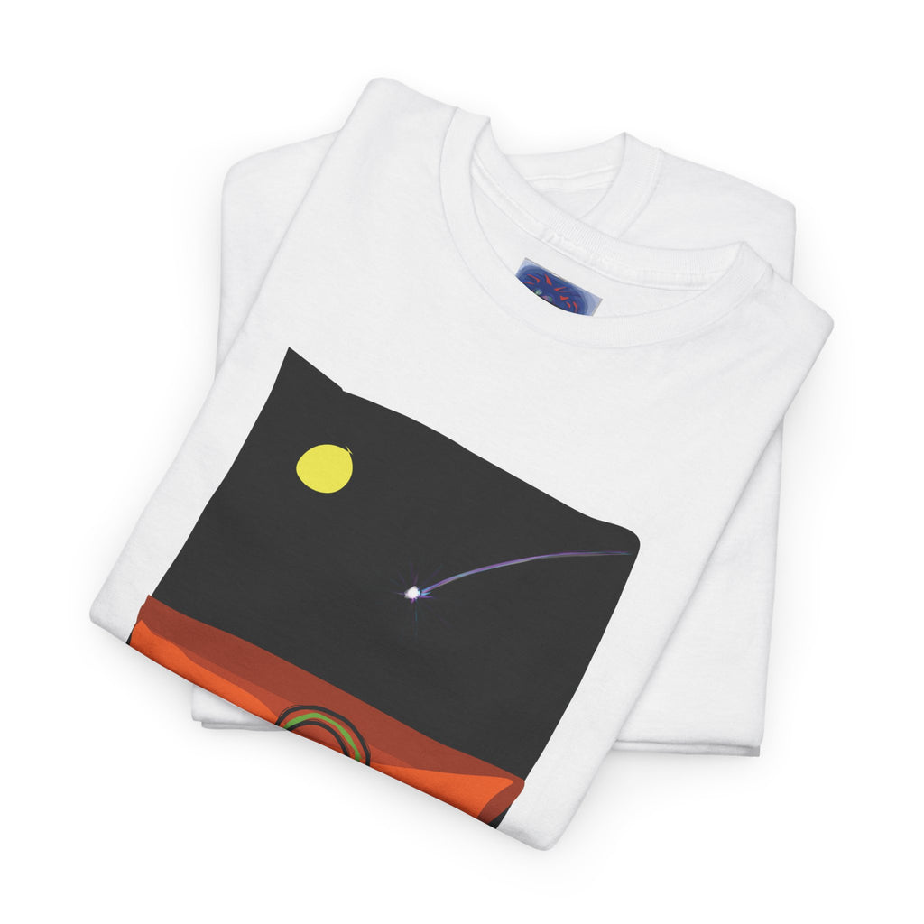 Unisex Heavy Cotton Tee - The Traveller Series (Shooting Star)