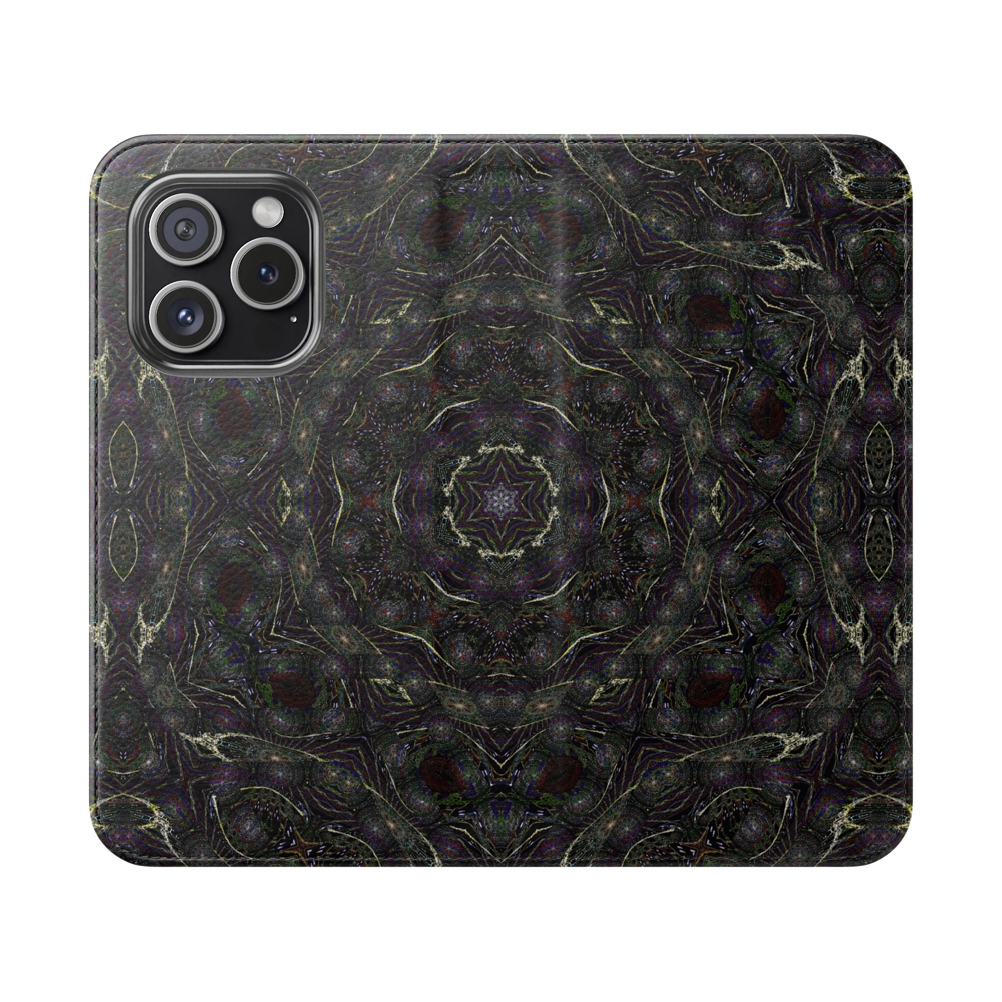 iPhone 15 Flip Case - P5 Kaleidoscopic No.18