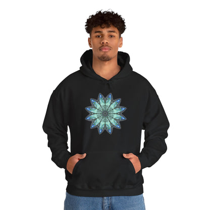 Unisex Heavy Blend™ Hooded Sweatshirt - Love Light Mandalas No.20