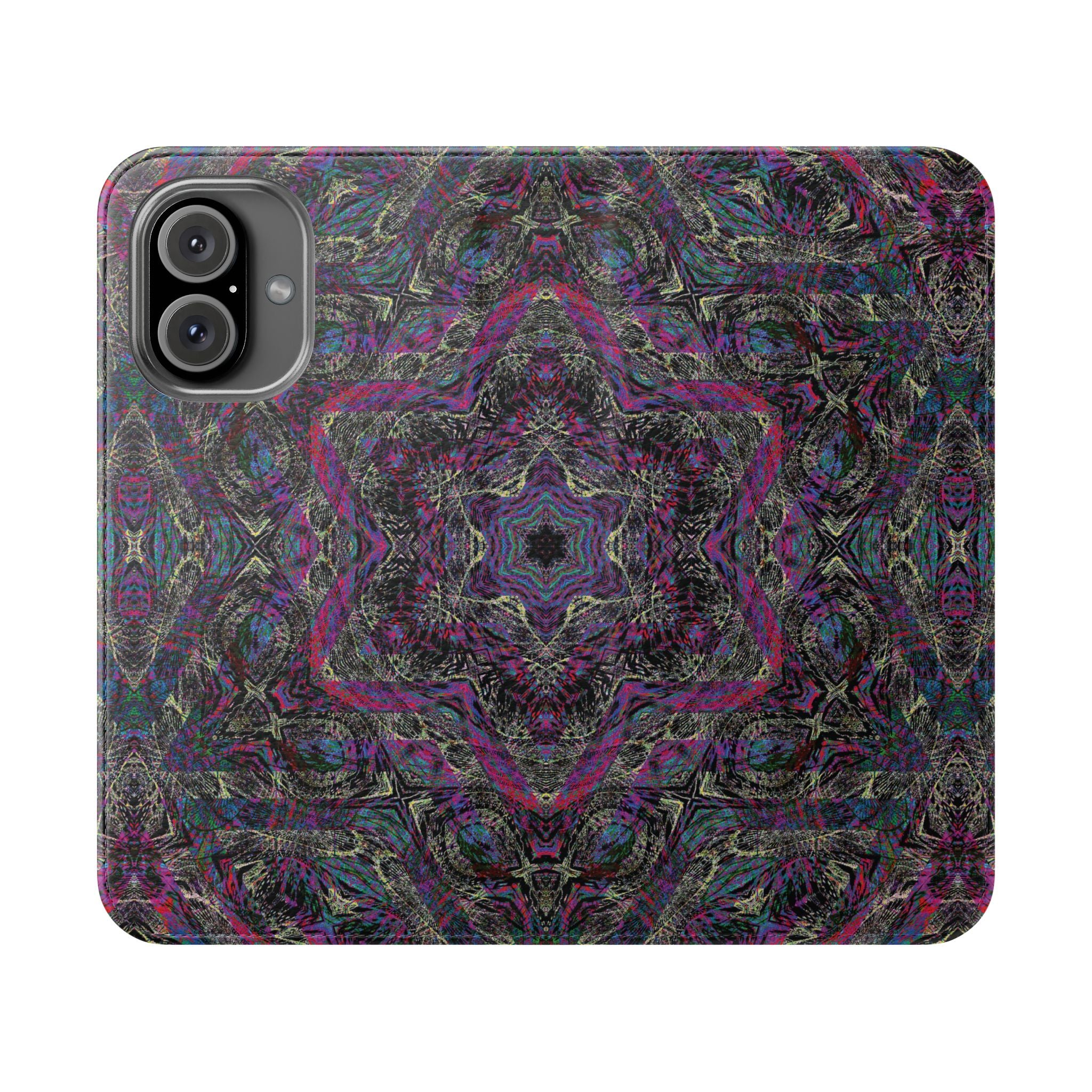 iPhone 16 Flip Case - P5 Kaleidoscopic No.33