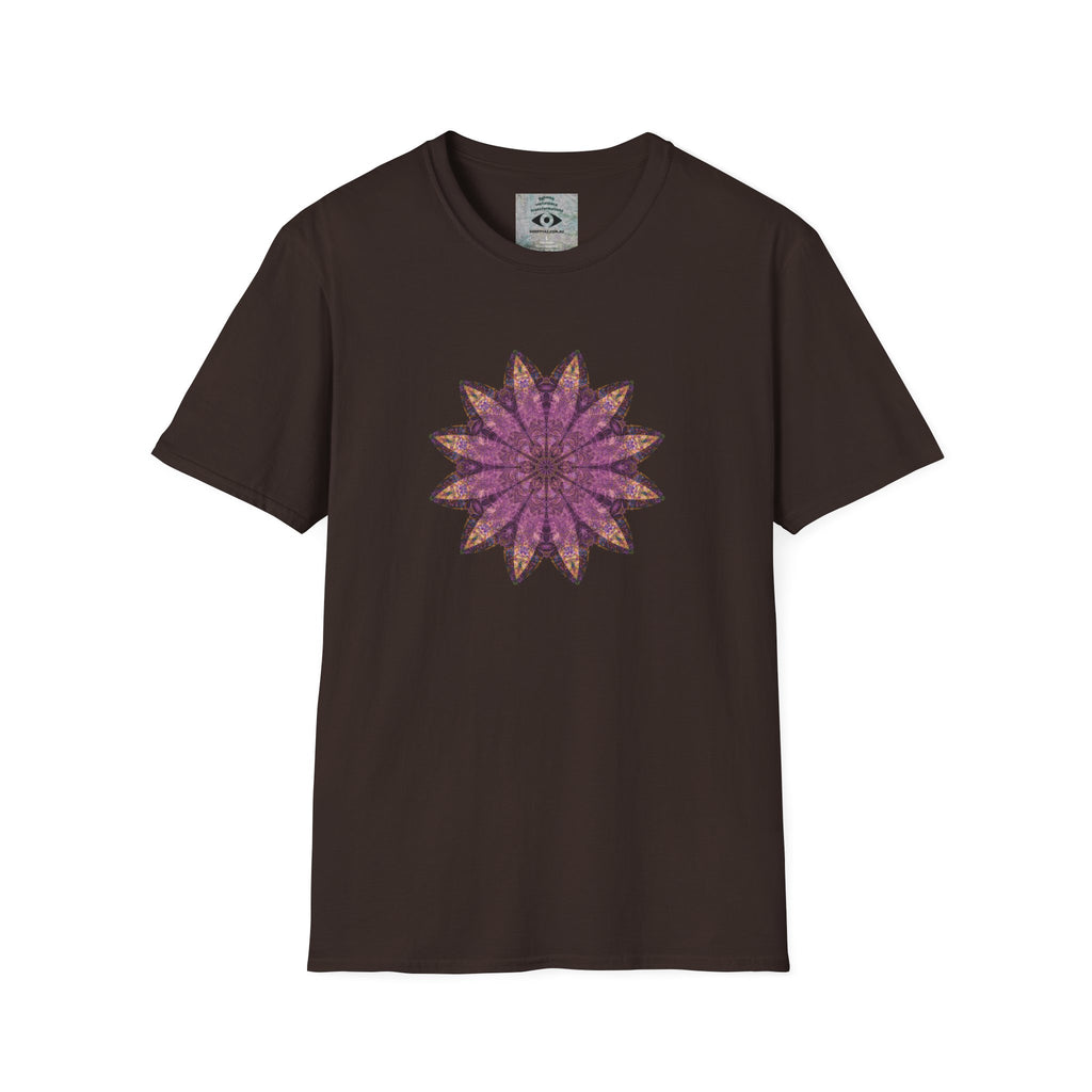 Unisex Softstyle T-Shirt - Love Light Mandalas No.16