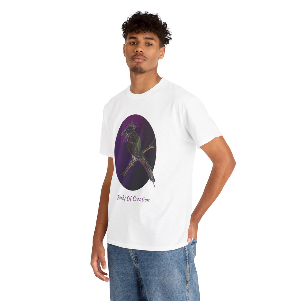 Unisex Heavy Cotton Tee - Birds Of Creation No.1a