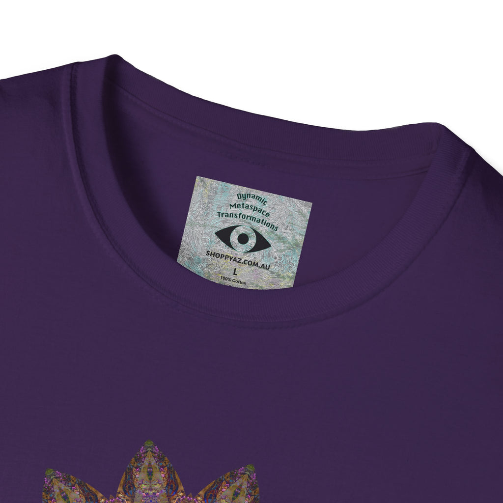 Unisex Softstyle T-Shirt - Love Light Mandalas No.6