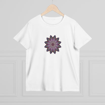Women’s Maple Tee - Love Light Mandalas No.17