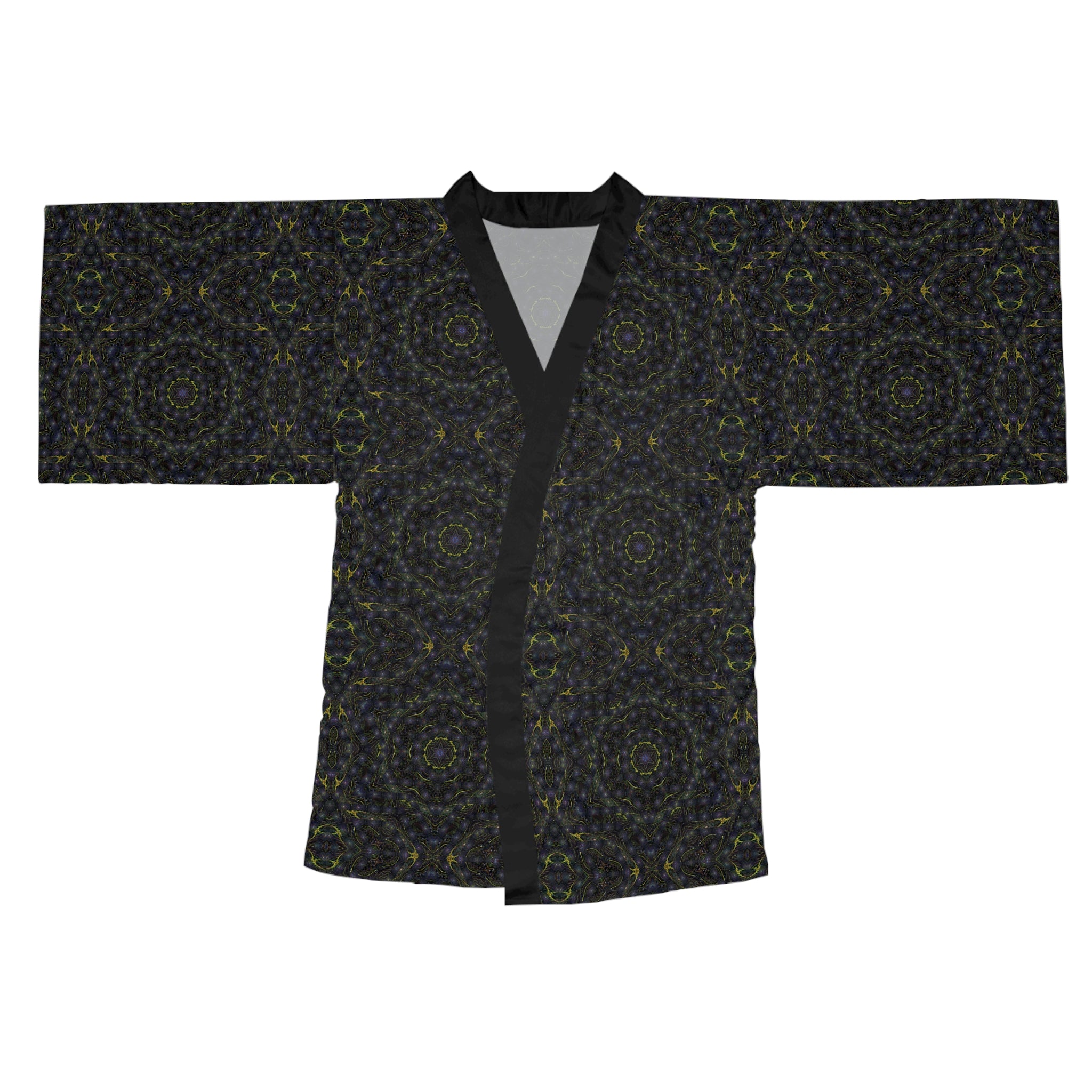 Long Sleeve Kimono Robe - P5 Kaleidoscopic No.8