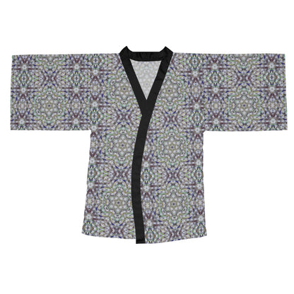 Long Sleeve Kimono Robe - P5 Kaleidoscopic No.21