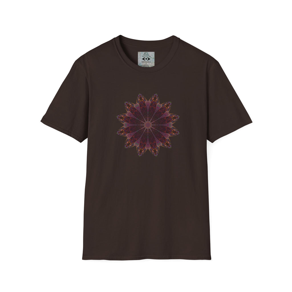 Unisex Softstyle T-Shirt - Love Light Mandalas No.5