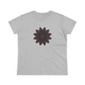 Women's Midweight Cotton Tee - Love Light Mandalas No.10