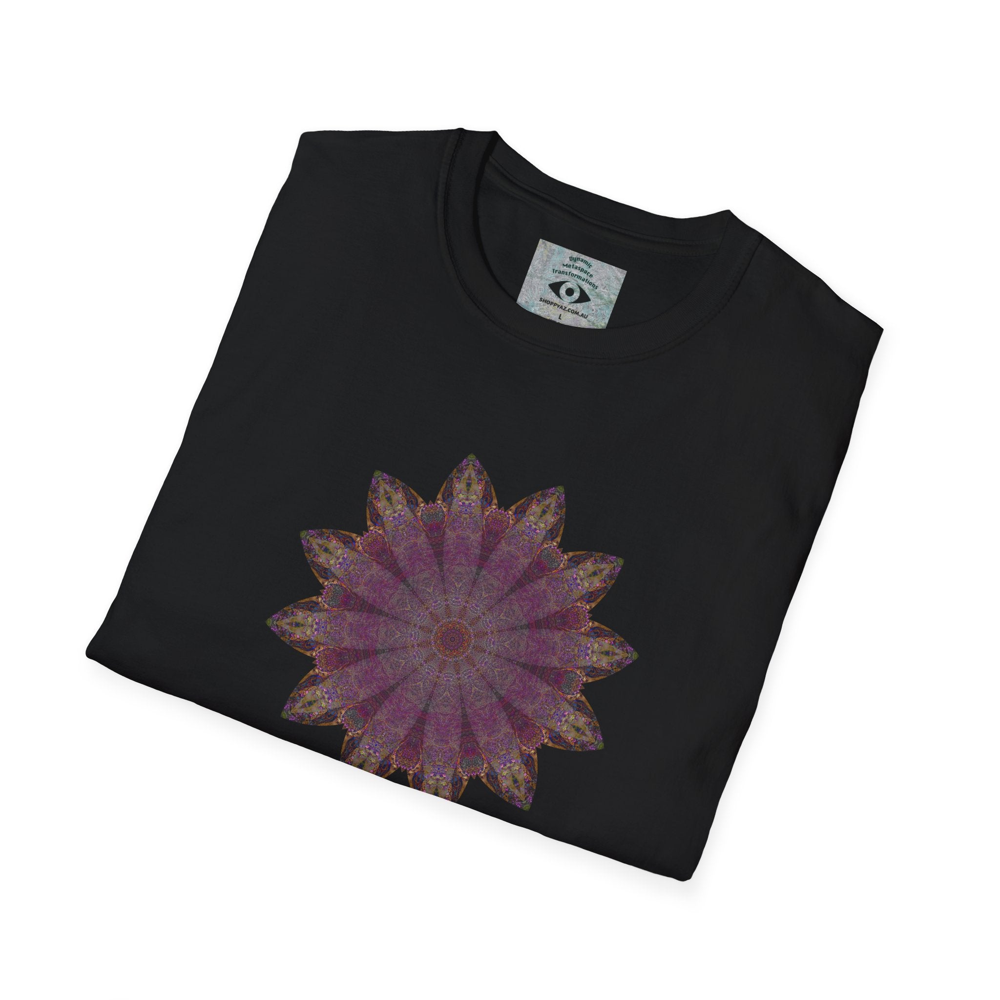 Unisex Softstyle T-Shirt - Love Light Mandalas No.6