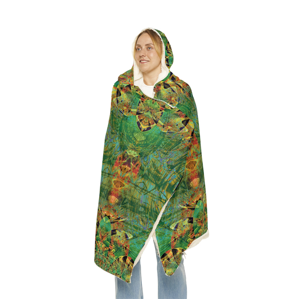 Snuggle Blanket - Love Light Fractals No.3