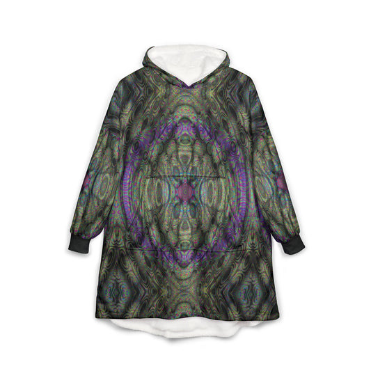 Unisex Hooded Blanket - DMT Seer No. 16
