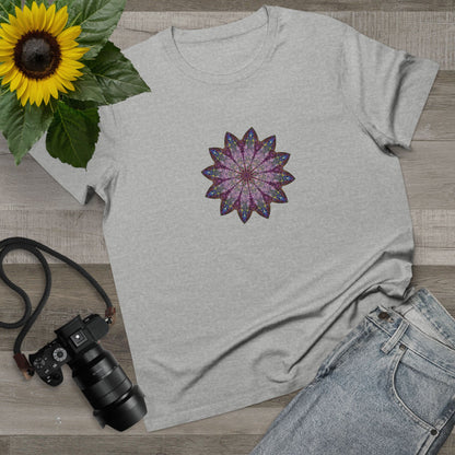 Women’s Maple Tee - Love Light Mandalas No.17