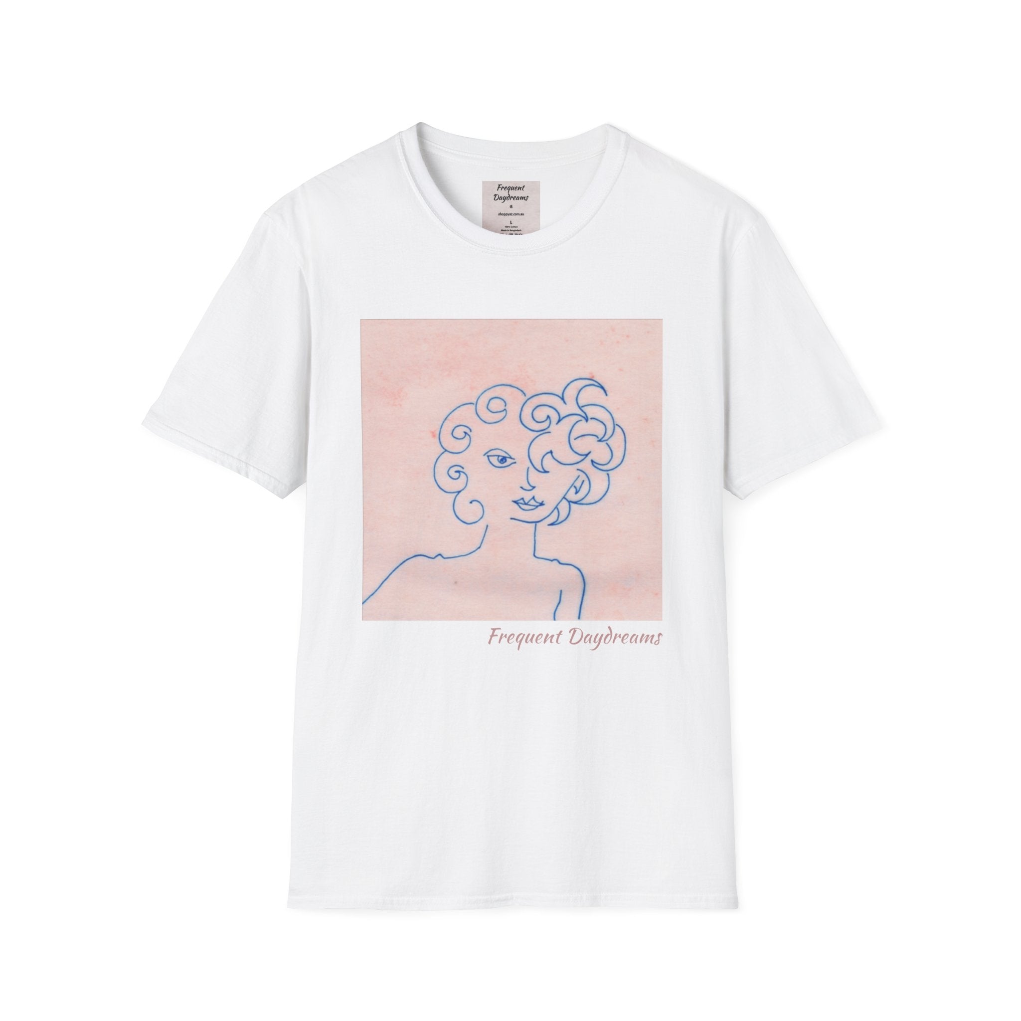 Unisex Softstyle T-Shirt - Frequent Daydreams Sketch No.47