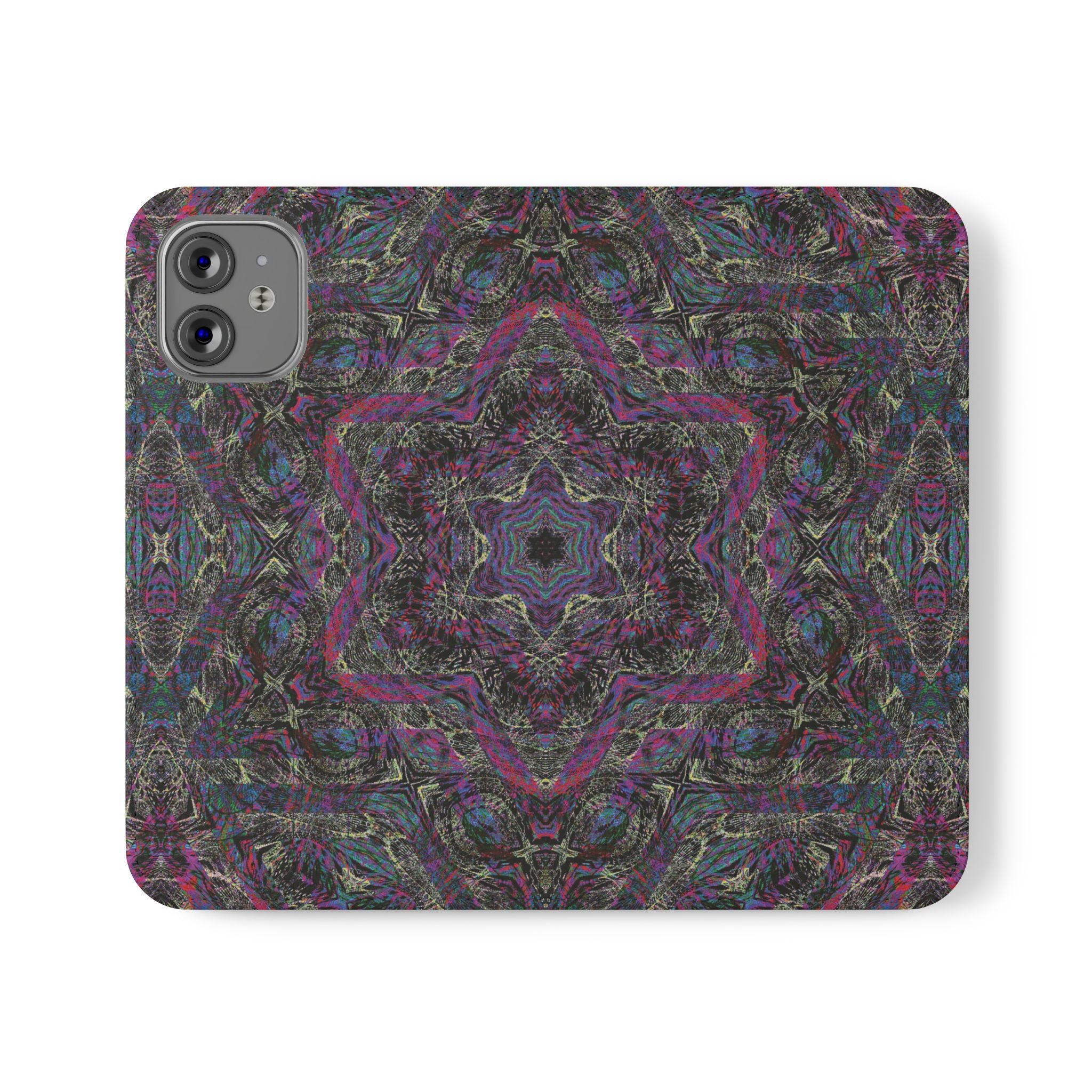 iPhone 12 Flip Case - P5 Kaleidoscopic No.33