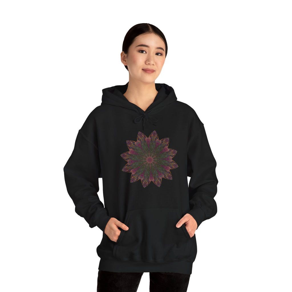 Unisex Heavy Blend™ Hooded Sweatshirt - Love Light Mandalas No.7