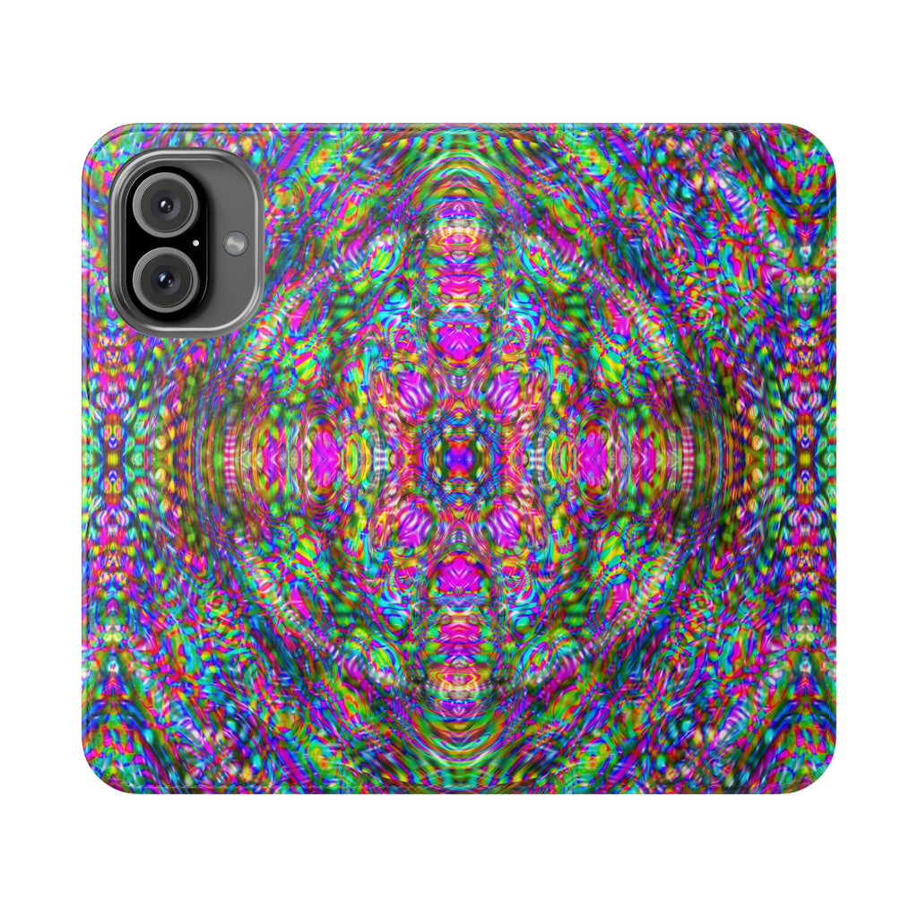 iPhone 16 Flip Case - DMT Scribe Tiles No.4
