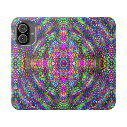 iPhone 16 Flip Case - DMT Scribe Tiles No.4