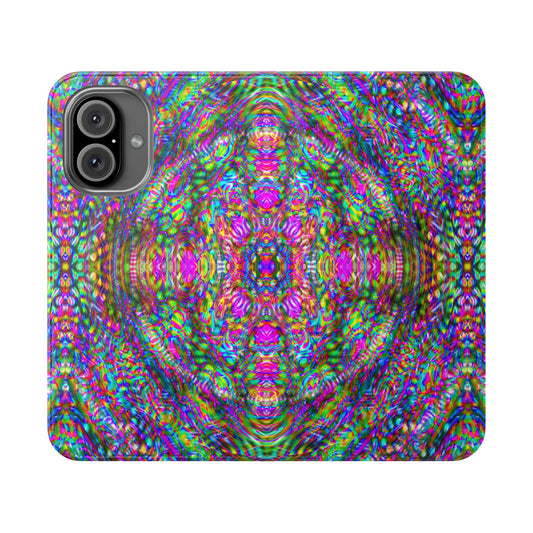 iPhone 16 Flip Case - DMT Scribe Tiles No.4