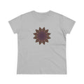 Women's Midweight Cotton Tee - Love Light Mandalas No.1