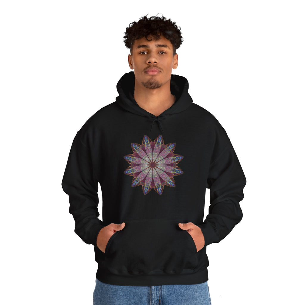 Unisex Heavy Blend™ Hooded Sweatshirt - Love Light Mandalas No.9